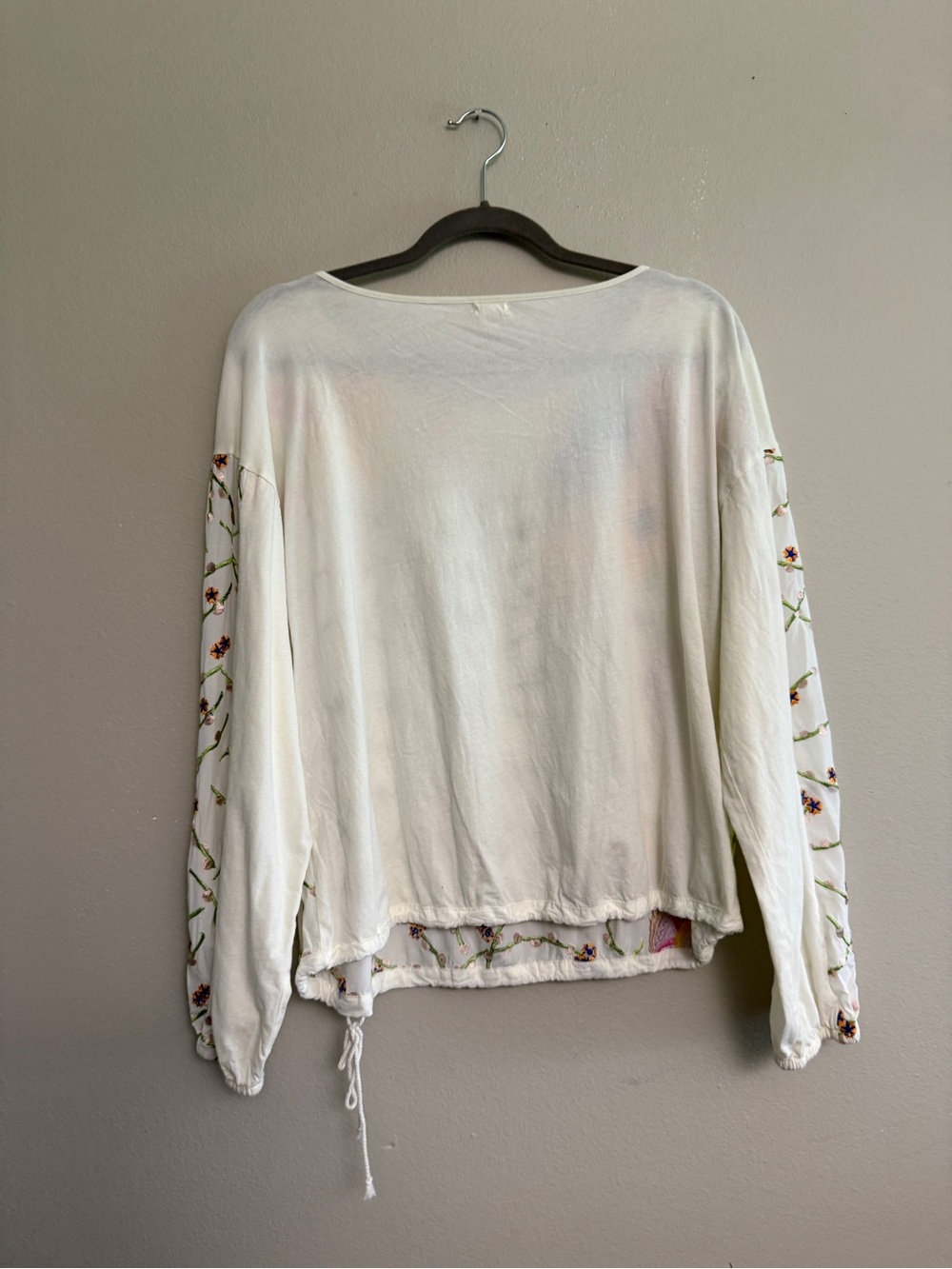 Anthropologie Tiny Lori Embroidered Colorful Top size XL - Picture 8 of 14